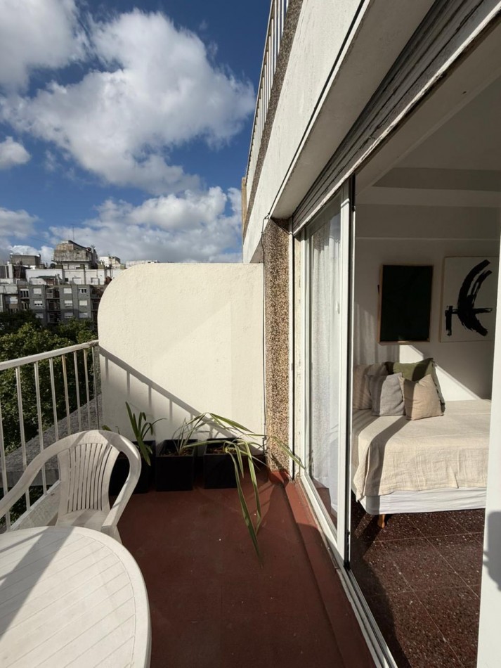 Dpto 1 ambiente a la calle c/ Balcon terraza - Zona Plaza Colon 